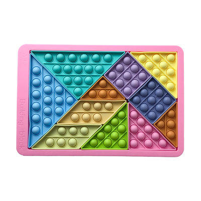 شراء ألعاب تعليمية التعلم المبكر للأطفال للجنسين ، ألعاب تململ الفقاعات ، أحجية Tangram online manufacture
