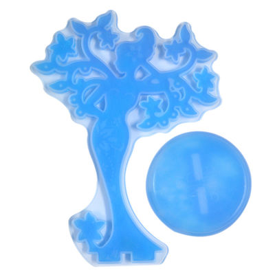 شراء راتنجات الايبوكسي زينة عيد الميلاد قوالب سيليكون مستدام حسب الطلب online manufacture