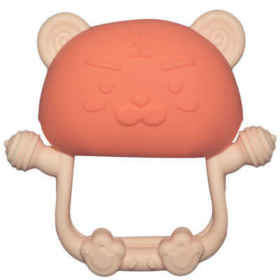 شراء MHC أسنان السيليكون الناعمة Rattles Cat BPA Free أسنان السيليكون للطفل online manufacture