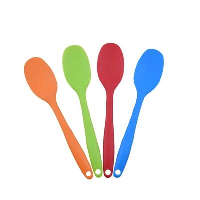 متعدد الألوان سيليكون ملعقة Kitchenaid الغذاء الصف أواني الطبخ سيليكون